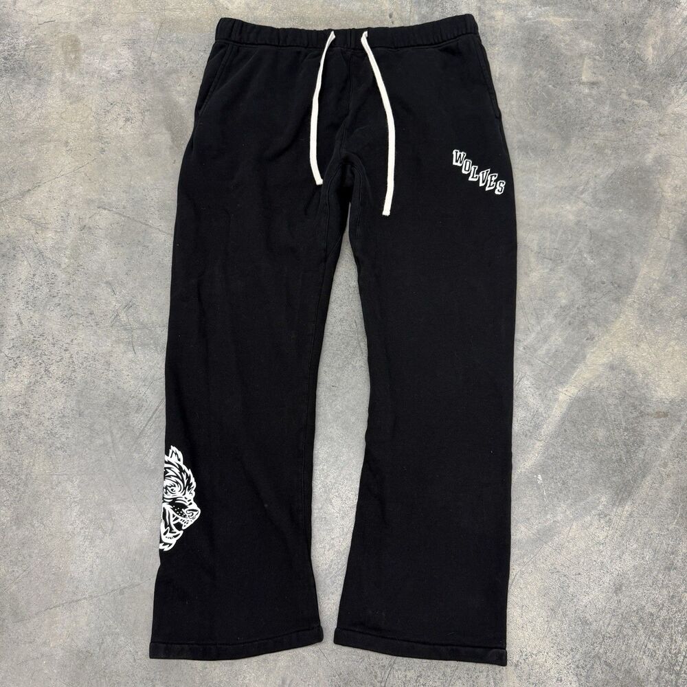 Darc Sport Joggers Sweat Black Pants Wolf Men’s 2XL